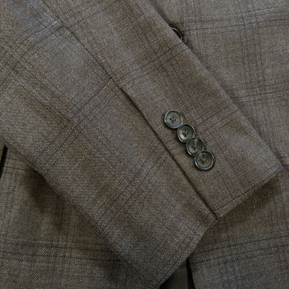 Kenneth Cole Awareness Sport Coat Approx 42R Slim Fit Gray